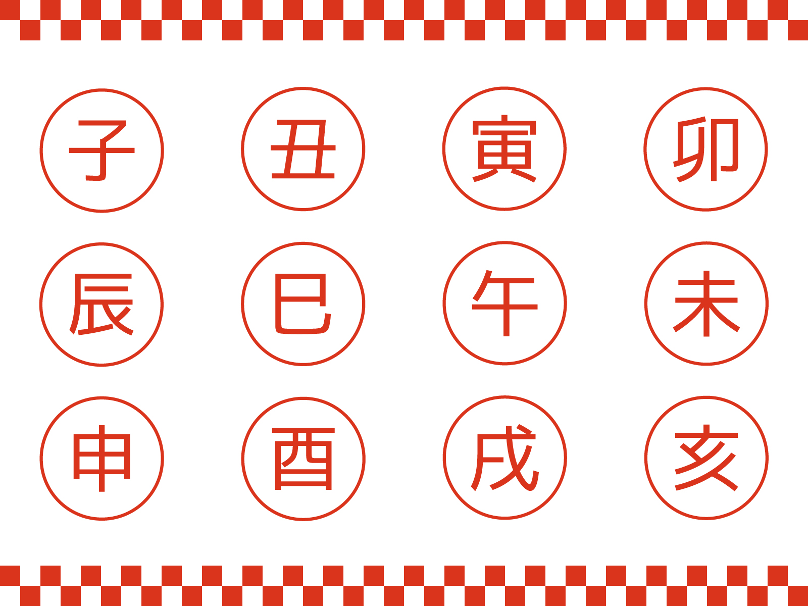 干支 十二支 の順番とそれぞれの性格の特徴 和のこころ Comー和の精神 日本文化を伝えるサイト